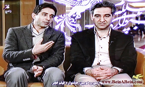 فتح اله امیری و مهدی نورمحمدی در اختتامیه جشنواره فیلم فجر - محمد گائینی