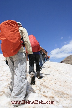 گروه کوهنوردی البرز در دریاچه تار - محمد گائینی