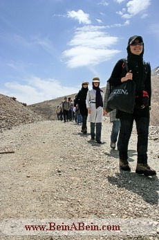 گروه کوهنوردی البرز در دریاچه تار - محمد گائینی