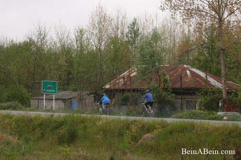 دوچرخه‌سواری حاشیه دریای مازندران