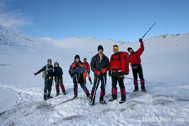 کوهنوردان قله الوند