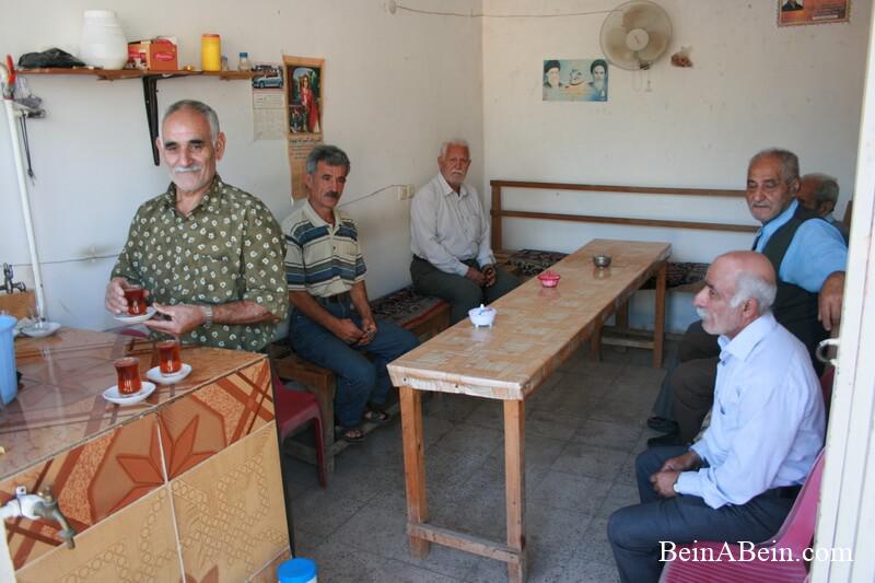 قهوه خانه روستای شیرکوه