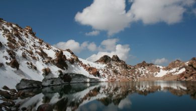 دریاچه قله سبلان